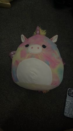 Rainbow Tie-Dye Unicorn Squishmallow