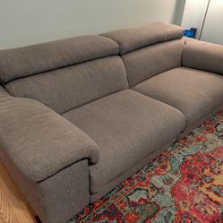 Electric reclining couch/love seat.