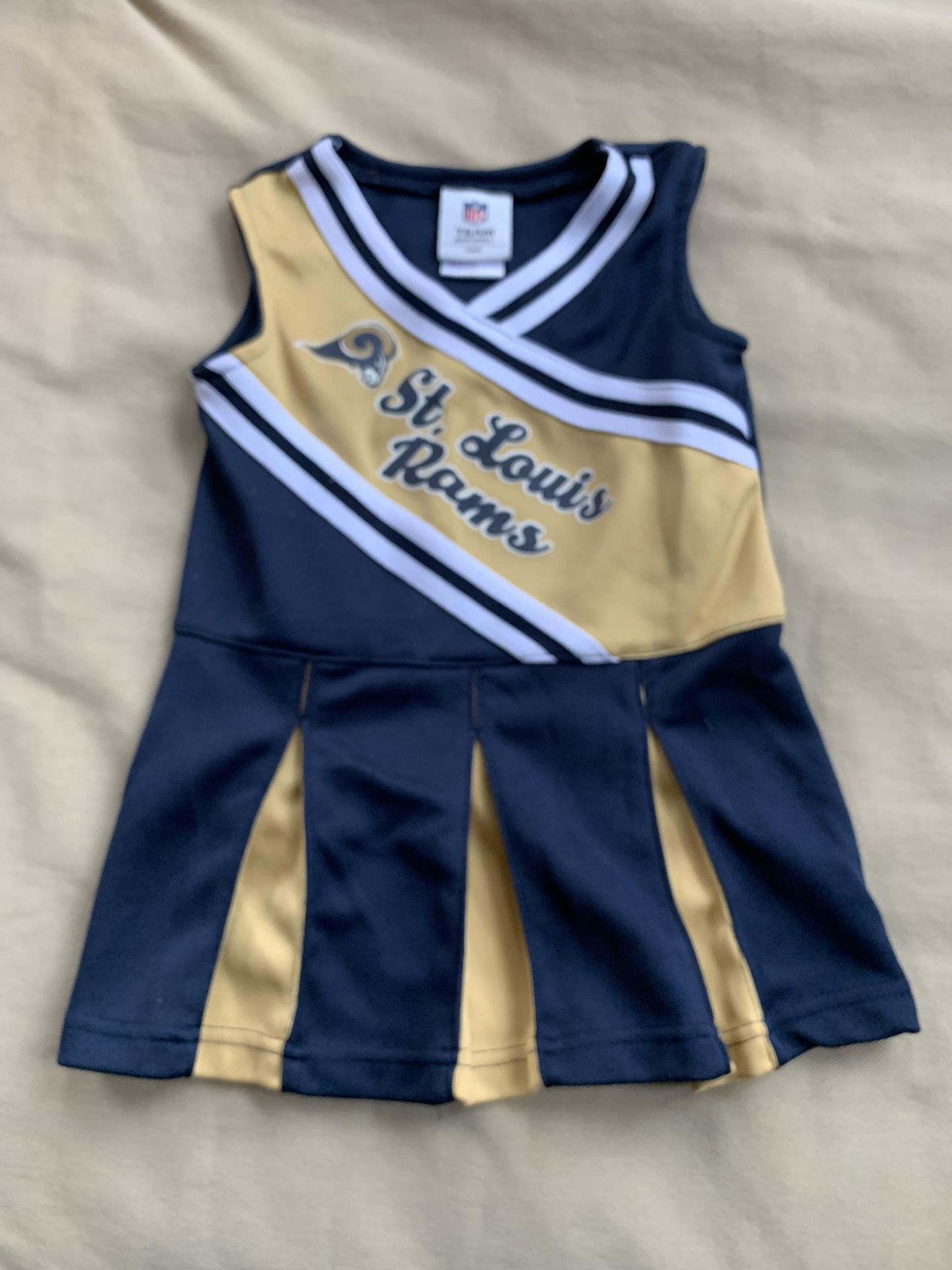 NFL Team Cheer Leader Dress, Navy and Gold