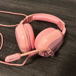 Pink Gaming Headset