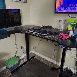 OBO - Adjustable Corner Office Desk 36W x 64L