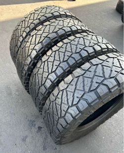 37x12.50/R17 I'm selling this set of tires with 80% life left on all 4