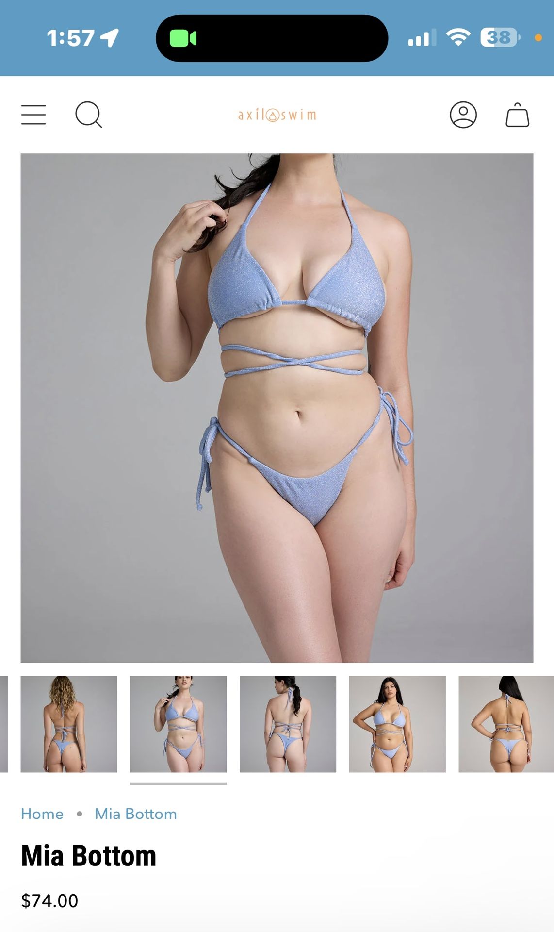 AXIL SWIM (mia Bikini Set L )