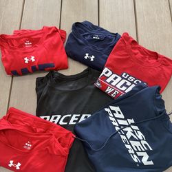 Lot of 6 USCA medium unisex shirts.