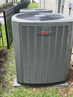 CONDENSER BRAND TRANE 3 TONS 15 SEER 454B WITH INSTALLATION INCLUDED