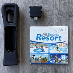 Wii Sports Resort + Motionplus Adapter for Nintendo Wii