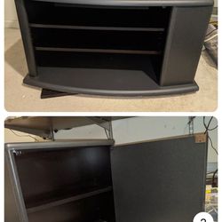Swivel TV Stand With cabinet