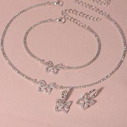Butterfly Jewelry Set