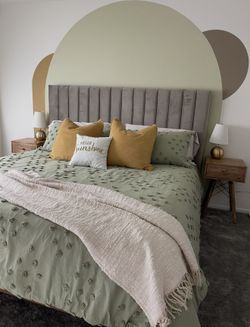 Magnolia Home Monroe King Velvet Upholstered Bed – Joanna Gaines