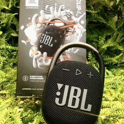 Brand New JBL Clip 4 Mini Bluetooth Speaker 