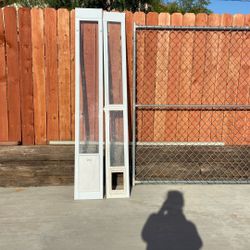 For Sale 2 Doggy Doors  Used 