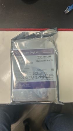 Western digital Purple 18TB hard drive Brand New