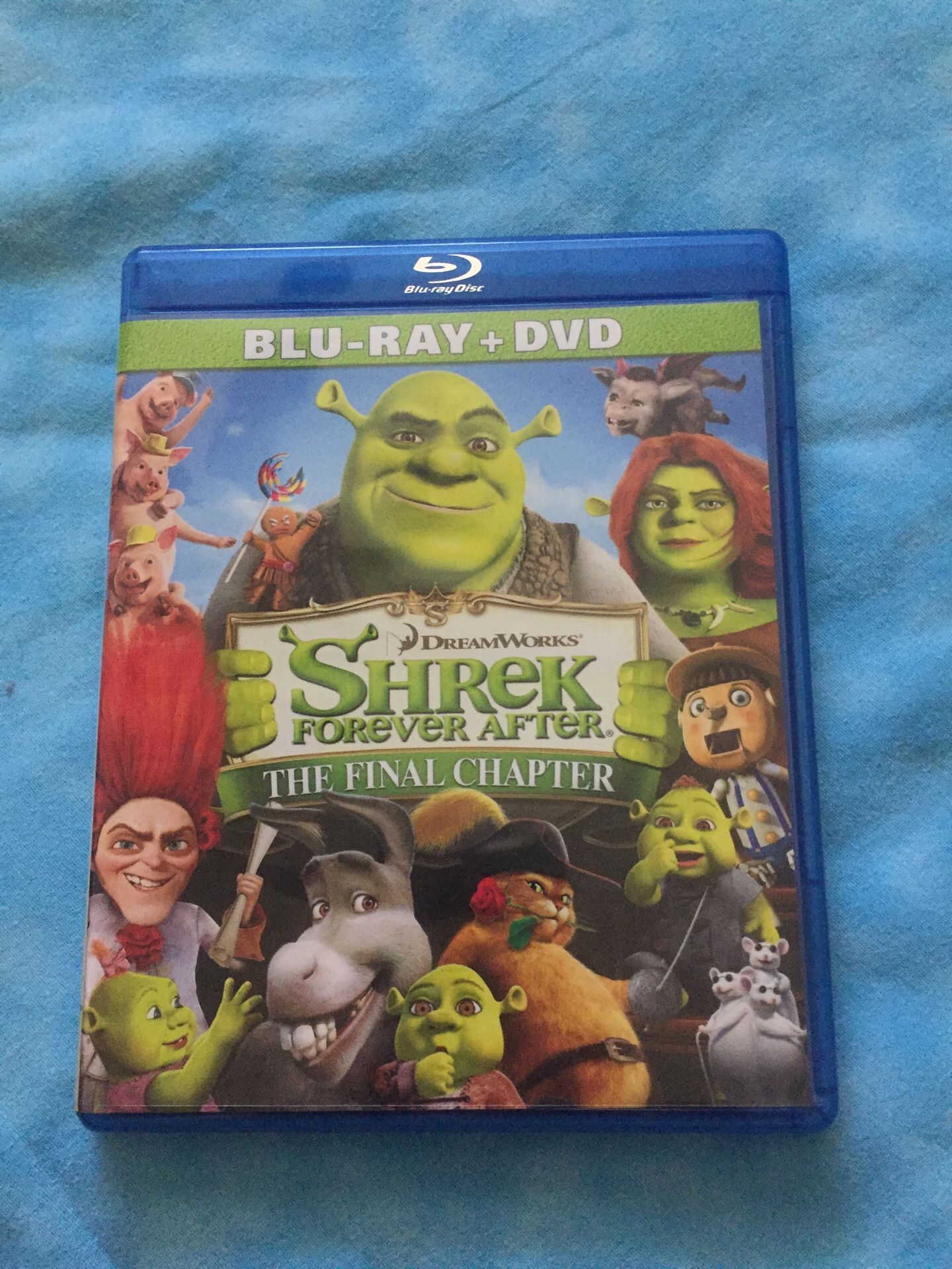 Blu-ray and DVD Shrek forever after the final chapter