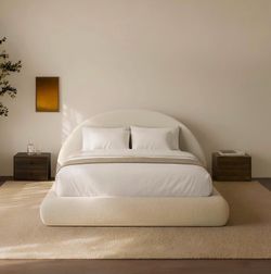 RECCI AirFrame Full Half-Moon Platform Cloud Bed Frame