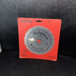 Nicholson Magicut 6 Inch Saw Blade