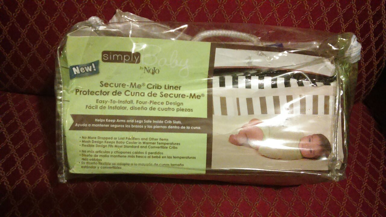 Secure me crib liner