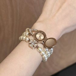 Vivienne westwood pearl bracelet watch