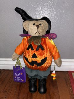 Halloween Standing Stuffed Bear 