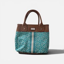 Tommy Hilger Bag Teal and Brown