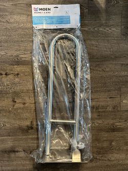 Moen R8960FD 30-Inch Flip-Up Screw-In Bathroom Grab Bar with Textured Grip, Stainless