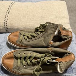Burnetie Khaki Boots -Mid