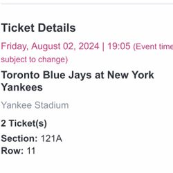 Yankee Tickets 