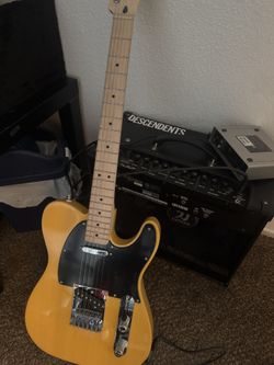 Tele Strat Fender & Boss Amp 3 50 wtt Combo