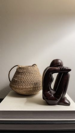 Vintage Hand Carved Sculpture