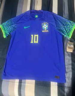 Brazil 2022 Authentic Nike Dri-fit Neymar Jr Away Jersey (size XL)