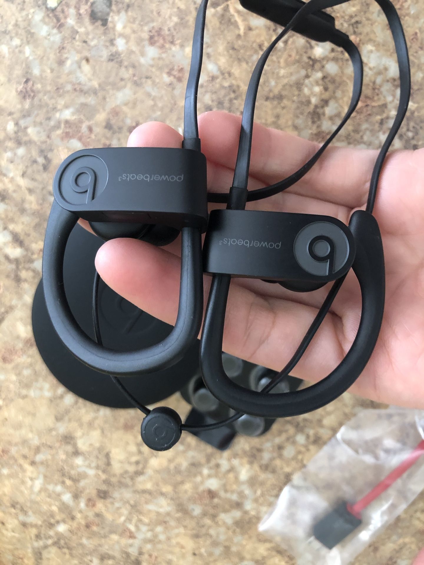 Beats Powerbeats3 Series Wireless Ear-Hook Headphones (ML8V2LL/A) - Black