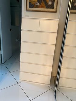 White Dresser