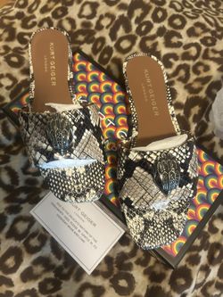 Kurt Geiger Authentic Print Sandals 7
