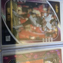 Numbered Daniel Jones Cards