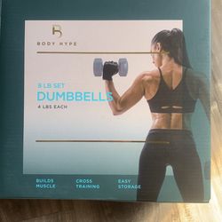 2 4LB Dumbbells(BRAND NEW)