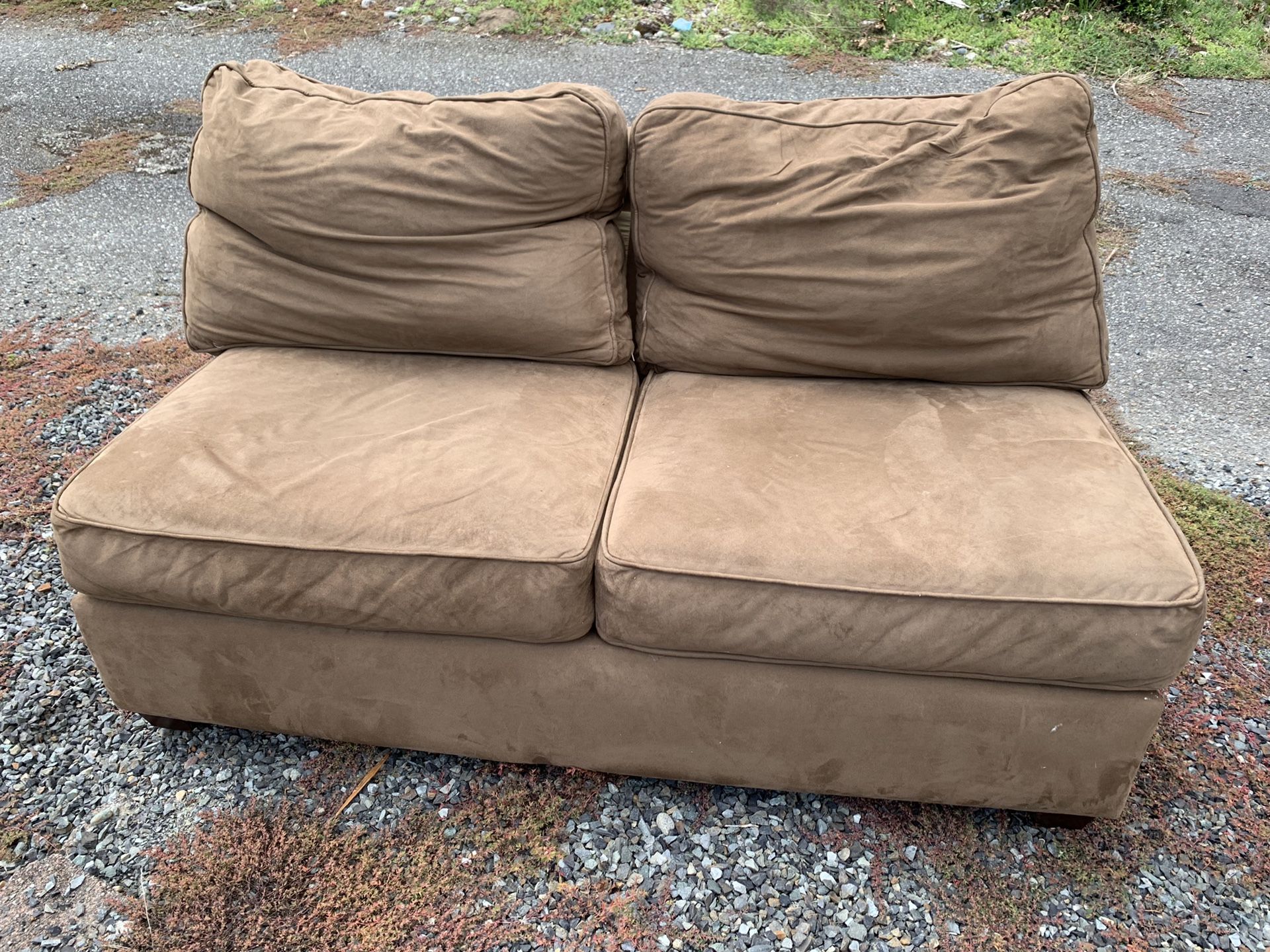 Free loveseat size couch