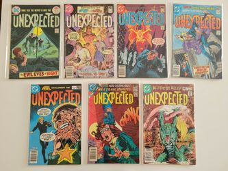 DC Unexpected (1(contact info removed)) Vintage Comics