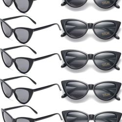 Cat Eye Sunglasses Bulk Women Cateye Sunglasses Party Favor Retro Vintage Sunnies Set