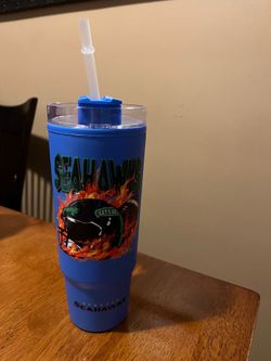 $12 Ea Custom Tumblers With Lid And Straw