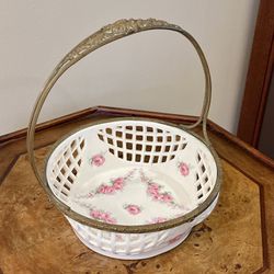 Vintage Victorian Bride’s Basket