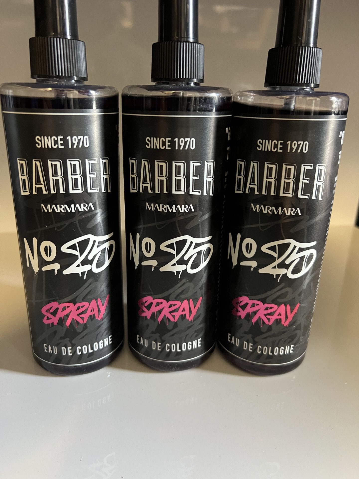 BARBER , EAU DE COLOGNE