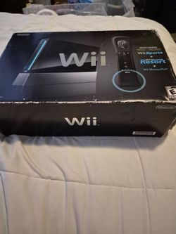 Nintendo Wii Black Edition with Games