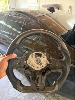 BMW  CUSTOM CARBON STEERING WHEEL