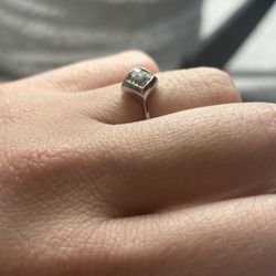 14K Diamond Ring