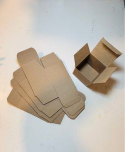Case of 500- Tuck Carton Boxes 3x3x3