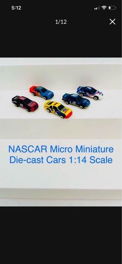 NASCAR Micro-Miniature Diecast Cars 1:144 Scale
