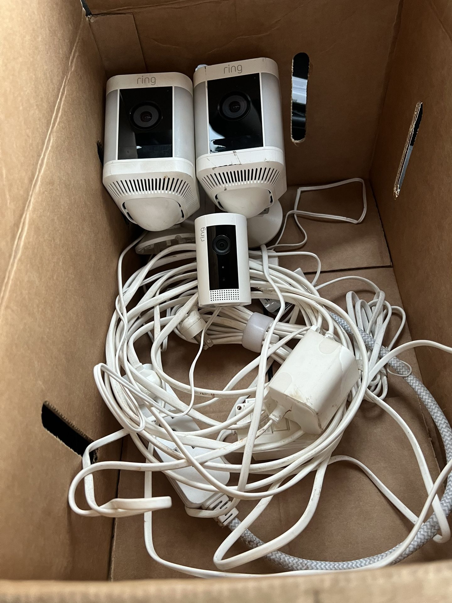 3 security cameras…. used*