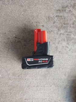 New Milwaukee Battery Pack 4.0Ah  M12