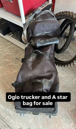 Ogio Trucker Bag And Alpinestars Boot Bag