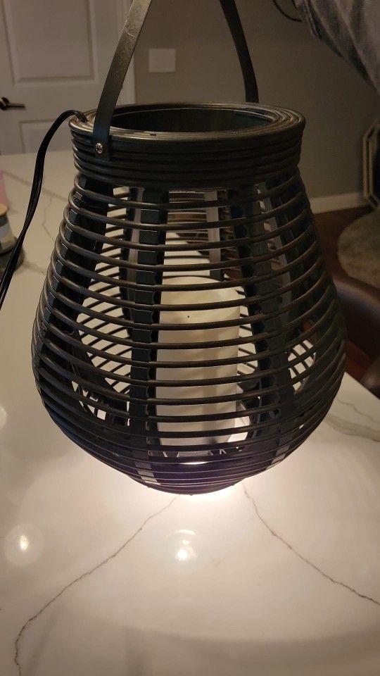 Hanging Latern with Candle, Lights Up, Home Accent, Home Decor, Decorative Object For indoor Outdoor, Backyard, Living Room, Family Room