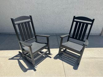 Poly wood 2 rocking chairs